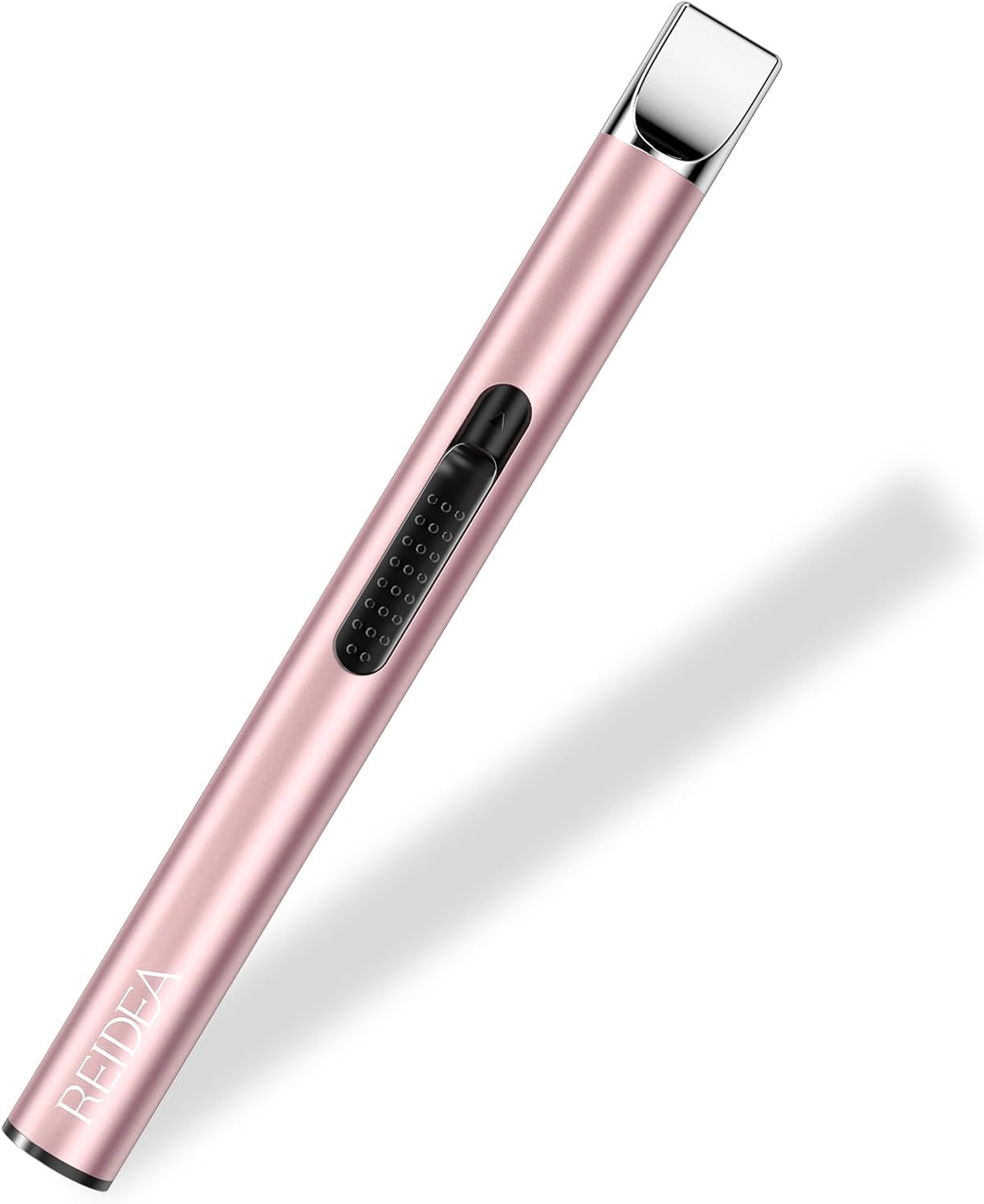 REIDEA Candle Lighter - Long USB Rechargeable Arc Windproof Flameless Lighter with Safety Switch for Home, Kitchen, BBQ, Camping, Stove